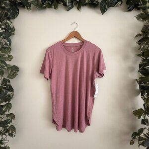 Legend Athletic Scoop Neck Short Sleeve Shirt Pink NWT Women’s Size M